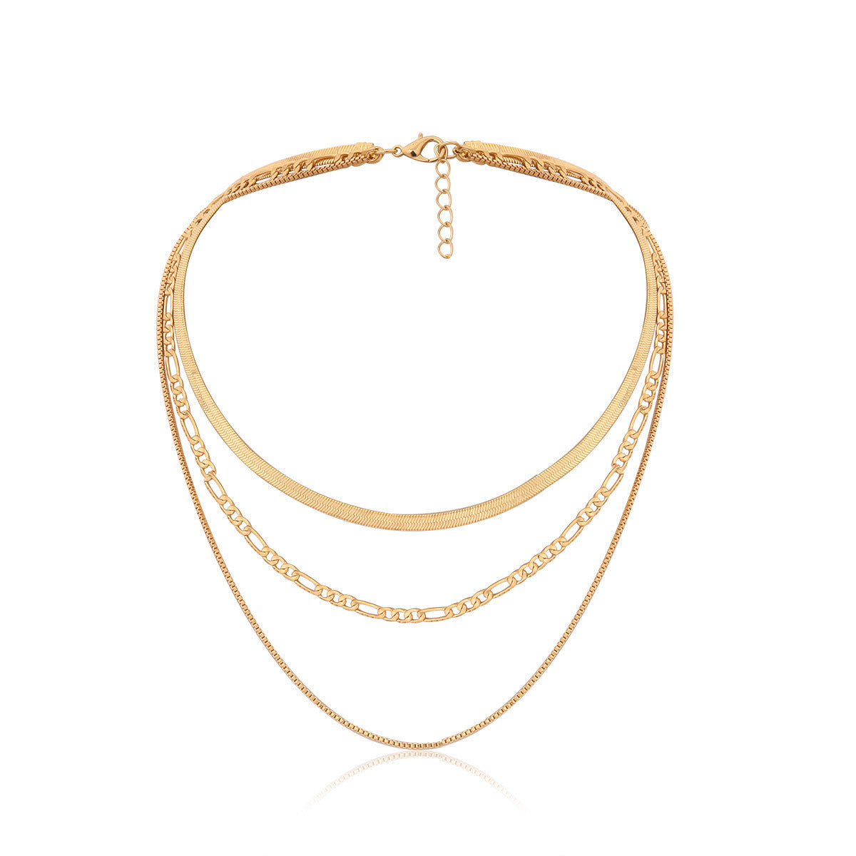 Cold wind multilayered snakelike chains